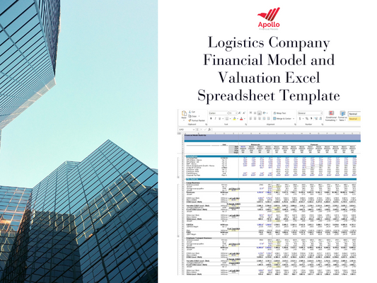 Logistics Company Financial Model and Valuation Excel Spreadsheet Template
